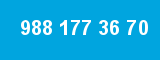 988 177 36 70